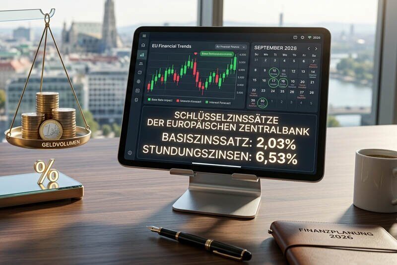Höhere Zinsen durch EZB-Leitzinsanpassung